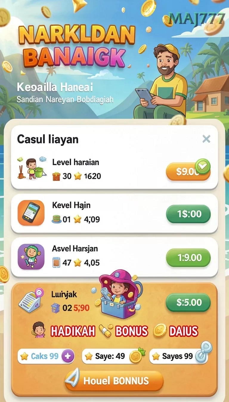 Cuplikan layar GADING22 — halaman utama